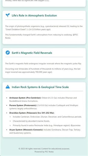 Geological Time Scale: Major Eras, Periods, and Significant Events