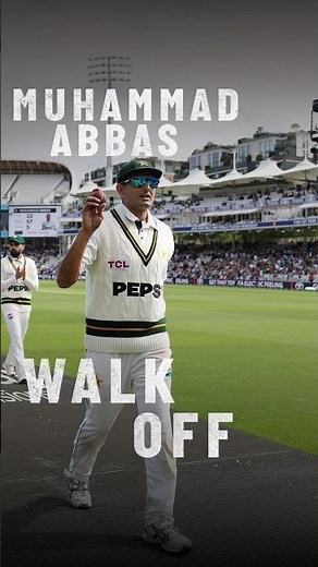 A special moment for Pakistan and Muhammad Abbas