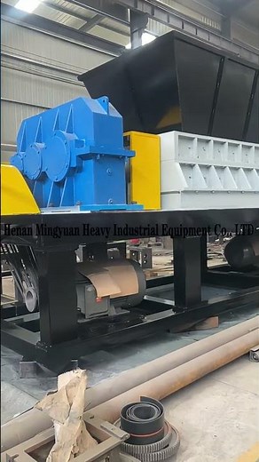 MINGYUAN Double shaft shredder for waste materials recycling