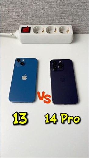 iPhone 13 vs 14 Pro Comparison Power On Boot Up Speed Best Test