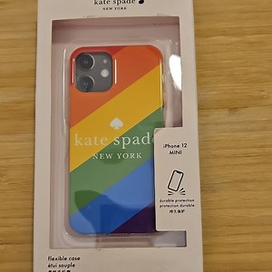 kate spade Multicolor Stripe Case for iPhone 12 Mini