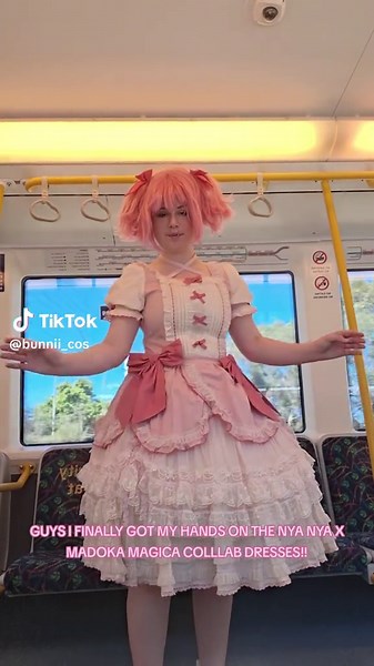 Nya Nya x Madoka Magica Collab Dresses — Homura & Madoka Cosplay Reveal