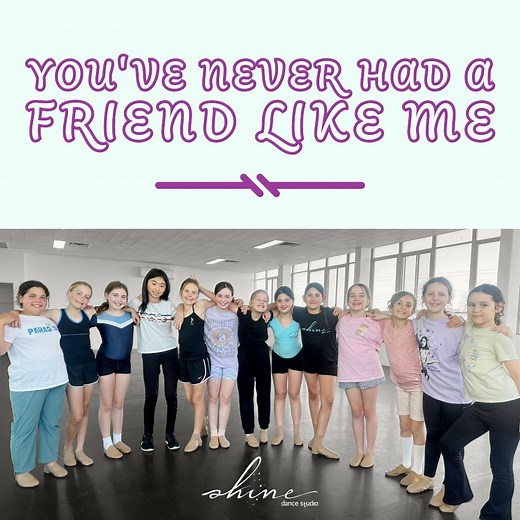 🤝 Friendship, 🙌 teamwork & 🎭 creativity shine just as bright as the stage lights 💫 Our dancers are bringing that spirit to life with their ‘Friend Like Me’ routine at December's End of Year Concert!! 🧞‍♂️🎉💃 #ConcertPrep #BroadwaySpectacular #Teamwork #ILoveShine #ShineDanceStudio | Shine Dance Studio