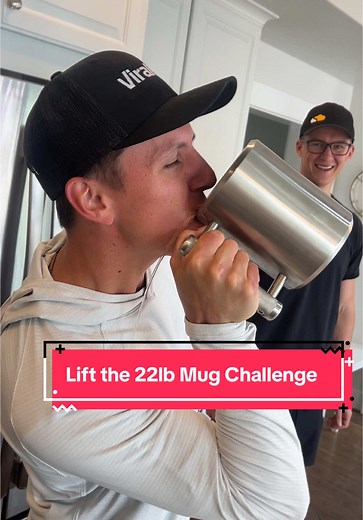 22LB Mug Challenge: Can You Lift It Without Spilling?