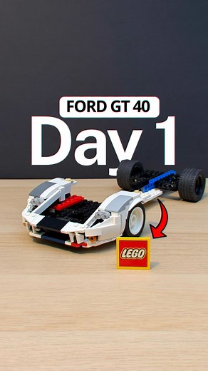 Building a Ford GT40 with LEGO: A Step-by-Step Guide