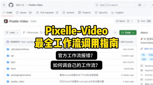 Pixelle-Video 最全工作流调用指南
