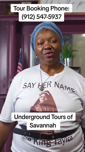 Join Sistah Pat Underground Tours of Savannah #Sistahpat #ReparationsNow #BlackAmericans #Blackcommunity #blacklivesmatter #Blacktiktok #tiktokviral #savannahtiktok💜 #Atlanta #George #Atlantatiktok #undegroundtoursofsavannah