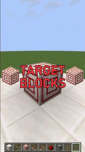 60 Second Redstone BASICS: TARGET BLOCKS