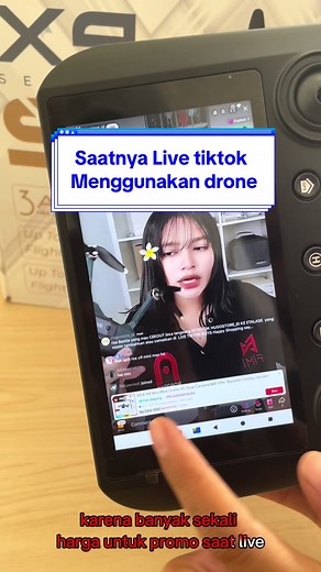 Drone ROX X9 SC Combo dengan Smart Controller Multifungsi