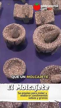 Así se hace un molcajete con piedra volcánica.