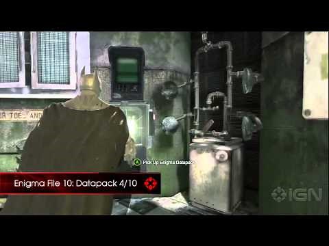 Batman: Arkham Origins Walkthrough - Enigma File 10 Locations