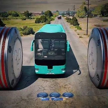 BeamNG Physics Short Edit – Bus & Truck Crash Compilation