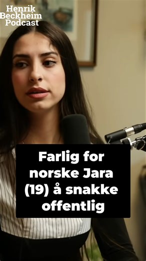 Det er farlig for Jara Katrina Zen Al-Den (19) å snakke offentlig i Norge. Den nye syriske lederen, Ahmad al-Sharaa og hans styrker drepte broren hennes i Sweida, Syria. Slike mennesker finnes også her i Norge. Hør hele episoden på Henrik Beckheim Podcast. | Henrik Beckheim