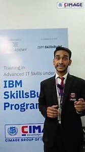 IBM SkillsBuild in CIMAGE: BSc IT Final Year Student Review of ICT Academy Program