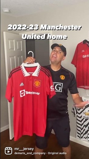 Adidas 2022-23 Manchester United Aeroready Home shirt - WATCH FULL REVIEW