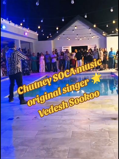 Vedesh Sookoo's Old-School Chutney Soca Performance