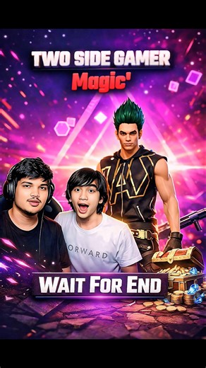 Two Side Gamer Magic Trick 😱 Free Fire Shocked Everyone