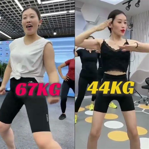 67kg vs 44kg: The Shocking Body Evolution! Witness the Mind-Blowing Diet Transformation!🔥 #Shorts