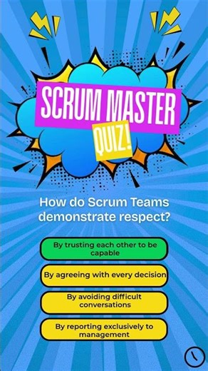 this scrum value builds real team respect 💯