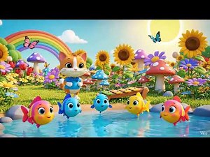 Coco Cat Kids Song 🐱✨ Cute Cartoon Cat Dance Video Baby Learning Song Kids Animation