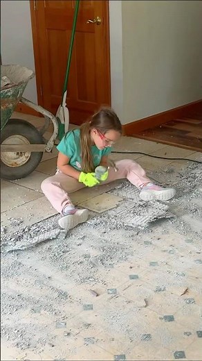 Tearing Out Old Floors & Installing New Hewn Flooring Transformation