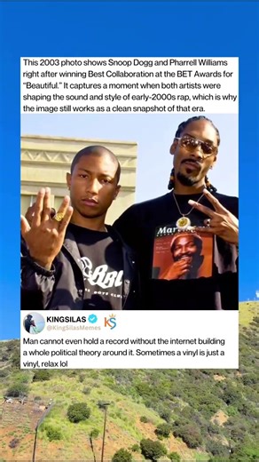 This 2003 Snoop and Pharrell Photo Feels Like Peak Rap Cool