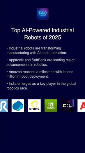 Top AI-Powered Industrial Robots of 2025