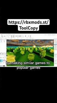HOW TO MAKE MODDED GAMES ON ROBLOX, GAME COPIER WORKING 2025 #roblox #robloxshorts #stealabrainrot