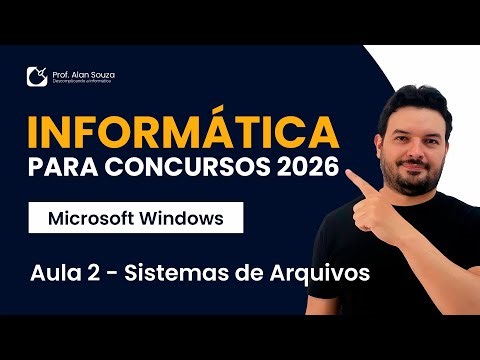 Computer Science for Competitive Exams 2026 - LESSON 2 - Windows 11 - Prof. Alan Souza