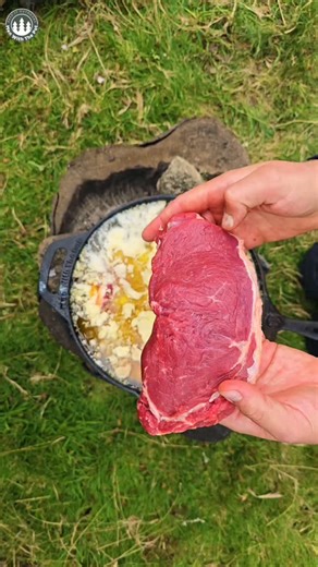 MenWithThePot | Butter Steak "Tacos"😍 #food #asmr #outdoorcooking #menwiththepot #nature | Instagram