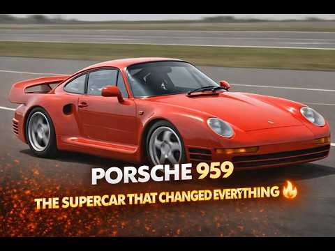Porsche 959 — The 1980s Supercar That Was 30 Years Ahead of Its Time (AI)