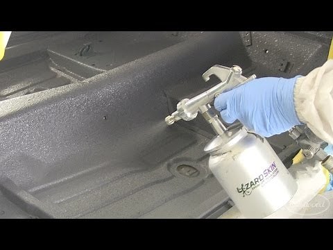 Spraying Lizard Skin Insulation & Sound Deadener on a Camaro - Reduce Road Noise - Eastwood