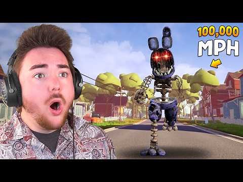 IGNITED BONNIE IN HELLO NEIGHBOR IS INSANE....