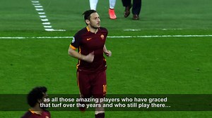 “I’ll remember that day forever... a truly special occasion.” Francesco Totti on his standing ovation at the Bernabeu 🙌👑🙌 | AS Roma