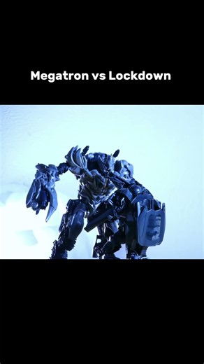 #shorts Lockdown vs Megatron #transformers #stopmotion