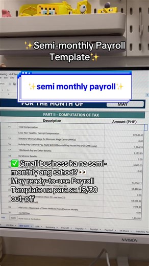 Simplify Your Payroll with a Semi-Monthly Template