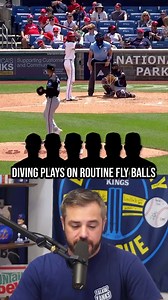 Unnecessary diving plays #mlb #baseball #sports #highlights #outfield