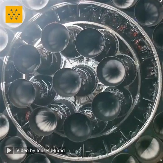 A close-up footage of underneath the Starship Super Heavy rocket Booster 4 test vehicle that is equipped with 29 powerful Raptor engines. Video Credit: Jousef Murad ----------------------------- How to get your company on Wevolver? Wevolver is a platform used by millions of engineers to stay up to date about the latest technologies. Learn how your company can connect with the community and reach a global audience of engineers: https://wevlv.co/marketers-rich #spacex #elonmusk #space #starship #r