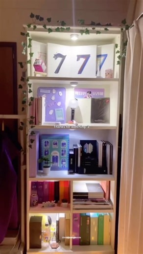 My bts album shelf 💜