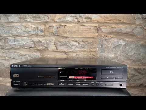SONY CDP-M55 MIDI CD PLAYER 1987 MADE IN JAPAN