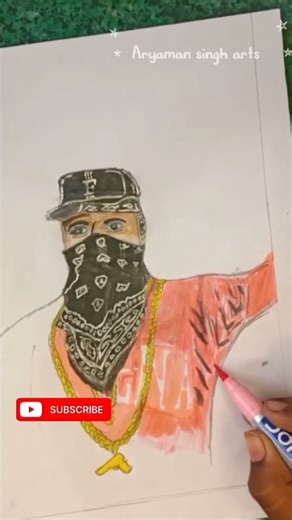 Hip Hop bundle drawing🔥🔥#shorts #art #drawing