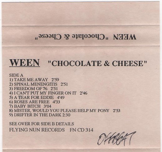 Ween - Chocolate & Cheese