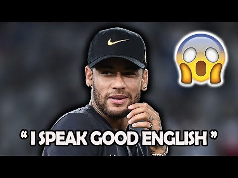 Neymar Jr speaking ENGLISH for 6 minutes straight