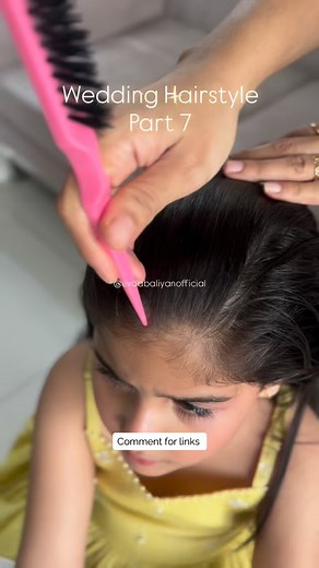 46K views · 7K reactions | ❤️ Follow for part 8❤️ Comment for links ✨ . . . . #reels #explore #trending #hairtutorial #fashion #foryou #reelsinstagram #unitedkingdom #gunjankunwar #school #fyp #schoolhair #birthdayhair (Wedding hairstyles, easy hairstyles, wedding guest hairstyles, hair inspiration, hair ideas, hairstyles, learn hairstyles, easy hair styles) #hairstyles #haircreator #hairinspo #weddinghairstyle #explorepage | Evaa Baliyan | Facebook