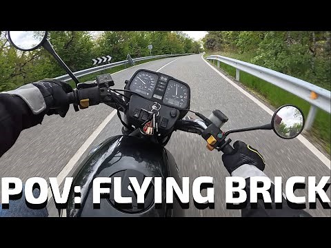 BMW K75 POV TEST RIDE 1 [4K]