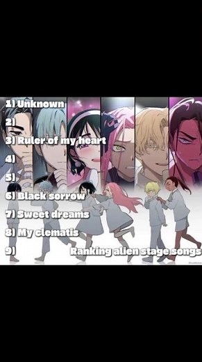 My Alien Stage song rankings (yes, I know there's more) // #alienstage #alnst