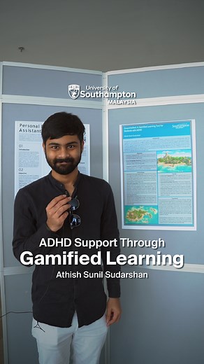 At the University of Southampton Malaysia, students like Athish are harnessing technology to develop inclusive learning solutions. Explore our Computer Science programme, where cutting-edge research, hands-on experience, and strong industry connections converge to prepare you for a successful career. #UniversityofSouthamptonMalaysia #UoSM #No1UKUniversityInMalaysia #UKEducation | University of Southampton Malaysia