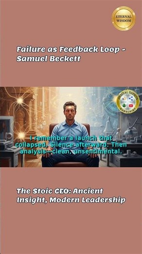 Failure as Feedback Loop : The Stoic CEO: Ancient Insight, Modern Leadership