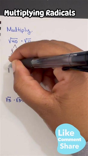 5K views · 14 reactions | How to multiply radical and simplify them into lowest terms. #multilyradicals #simplifyradicals #radicals | Impactmath19 | Facebook