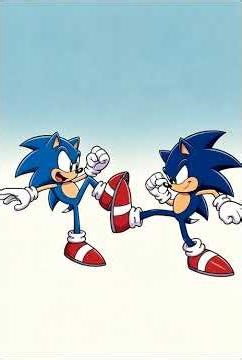 Classic Sonic vs Modern Sonic! Who will win?